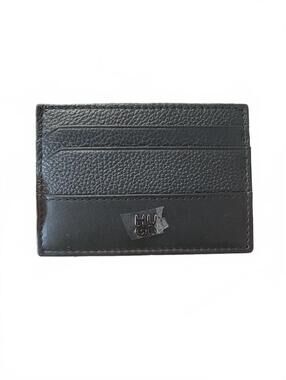 Hugo Boss Black Genuine Leather Minimalist Card Holder